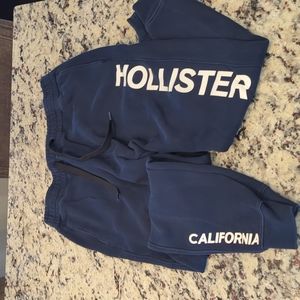 Hollister joggers, Men's, Navy, size small